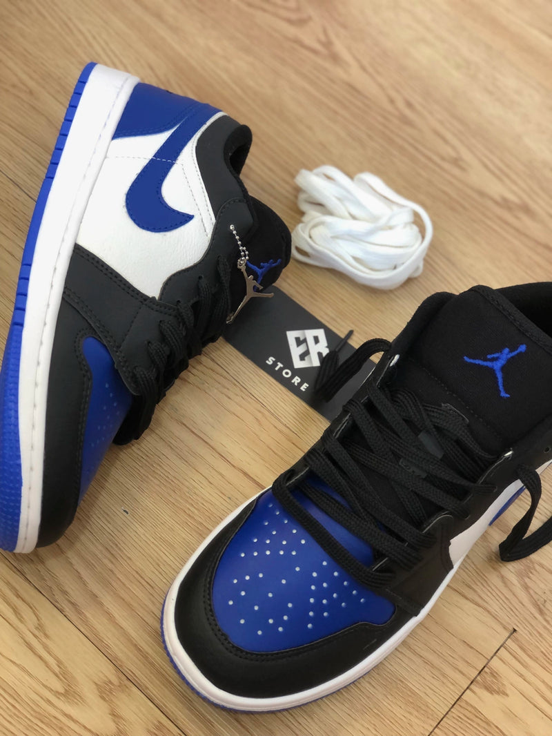 Zapatilla Nike Unisex - Air Jordan 1 Low -Azul