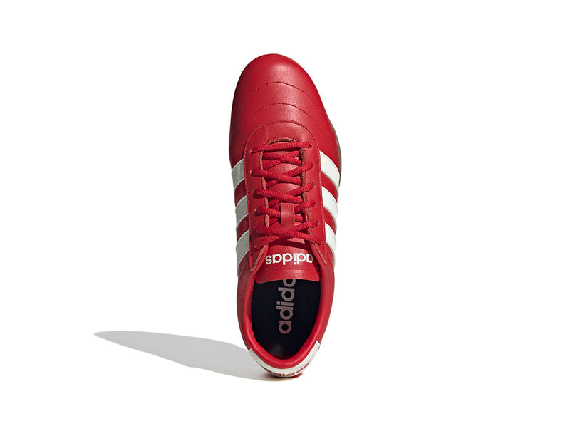 Zapatillas Adidas Grand Court Lo Lth Mujer Rojo