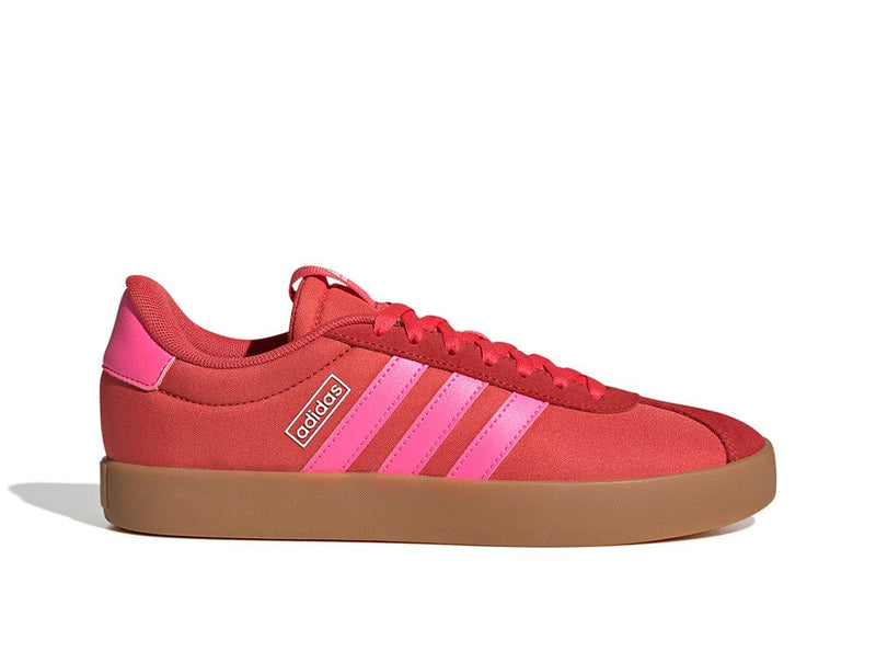Zapatillas Adidas Vl Court 3.0 Mujer Rojo